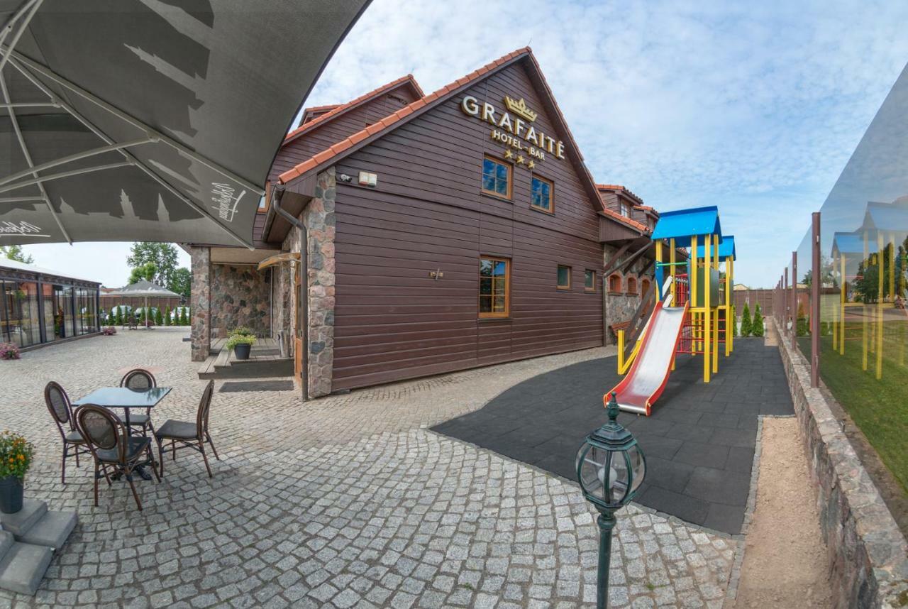 Hotel - Bar Grafaite Šiauliai Kültér fotó